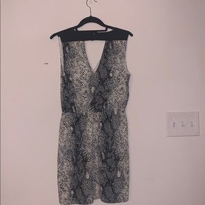 W118 Walter Baker Snakeskin Dress